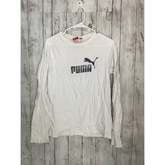 Preppy Streetwear Coquette Utility  Puma T Shirt Mens Size Small White - Picture 1 of 3